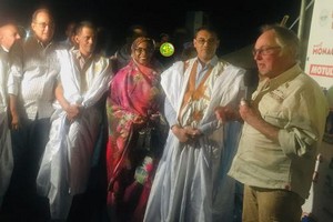 La ministre du commerce supervise à Chami le lancement des étapes mauritaniennes du Rallye Africa Eco Race