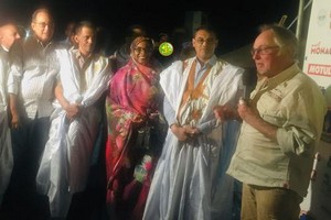 La ministre du commerce supervise à Chami le lancement des étapes mauritaniennes du Rallye Africa Eco Race 