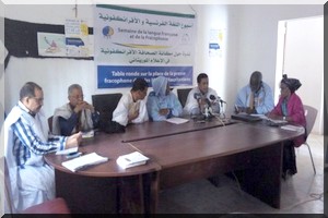 Table ronde sur la place de la presse francophone dans les médias mauritaniens : l’UPF lance les débats