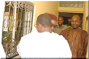 Ibrahima Moctar Sarr en visite de courtoisie au Président des Flam [PhotoReportage]
