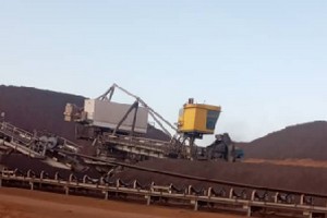 Le Président de la République inaugure de nouvelles installations de traitement du minerai à la mine TO14