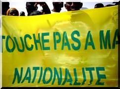 Boghé : Sit-in du Mouvement « touche pas à ma nationalité » devant le CAC - [Rep. Photos]