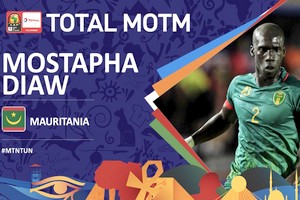 Mauritanie vs Tunisie: Moustapha Diaw, homme du match