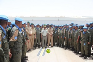 Nouveau contingent de l’armée mauritanienne pour le maintien de la paix en Centrafrique
