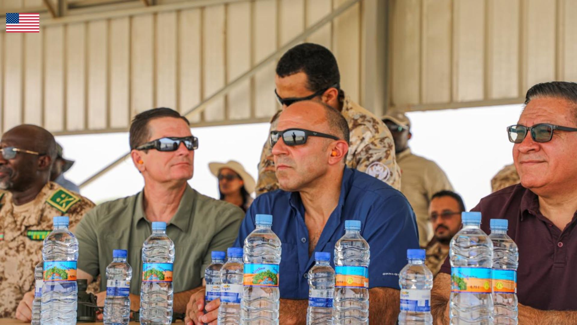 Des représentants du Congrès américain visitent l'unité des forces spéciales mauritaniennes à Ouad Naga