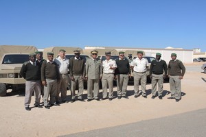 Remise de 9 véhicules multi-usage de type ALTV à l’armée mauritanienne