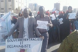 Passif humanitaire/ devoir justice : Le collectif des veuves marche pour réclamer justice 