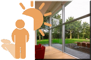 Une vitre intelligente qui contrôle le flux de lumière et de chaleur