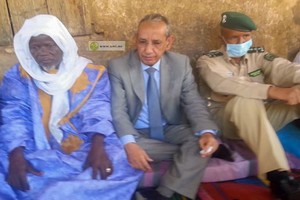 Le wali du Gorgol présente à la famille de feu Samba Gaye les condoléances du Président de la République