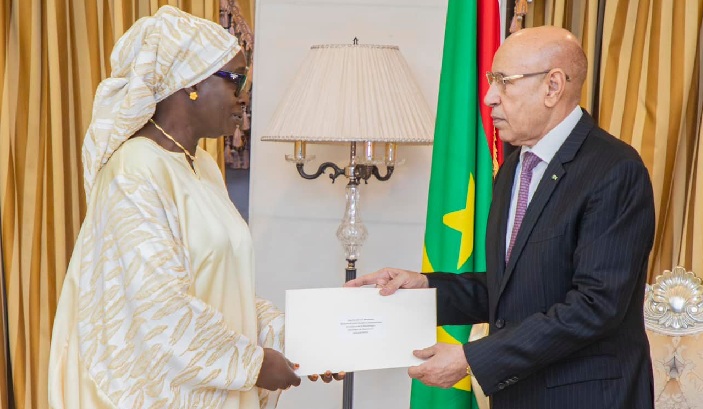 La cheffe de la diplomatie sénégalaise transmet un message du Président Diomaye à son homologue Ghazouani