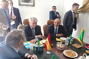 Le Ministre Espagnol des Affaires Etrangères et de la Coopération en visite à Nouadhibou