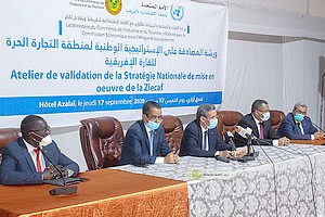 Mauritanie : Validation de la stratégie en perspective de la ZLECA