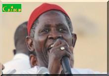 Le candidat Ibrahima Moctar Sarr préside un meeting électoral à Tidjikja