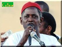 Ibrahima Moctar Sarr, pas satisfait du règlement du passif humanitaire en Mauritanie.  