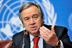 Le nouveau patron de l'ONU veut faire de 2017 une année pour la paix