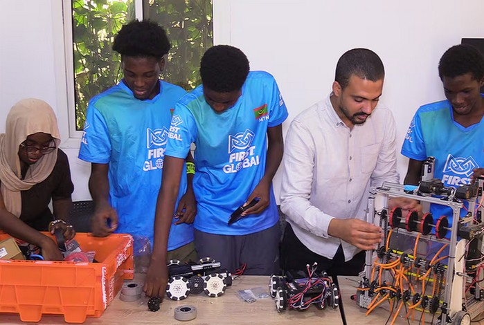 Vidéo. Mauritanie. Robotique: l’exploit d‘une sixième place dans une compétition mondiale