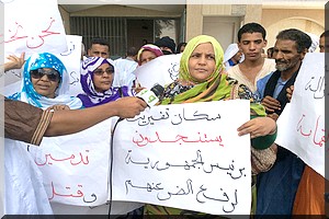 Protestations à Tivirit contre le déversement des ordures ménagères