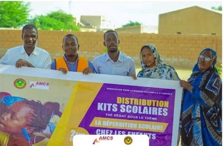 Rosso : l'AMCS organis sa deuxième édition de distribution de kits scolaires au profit des enfants démunis