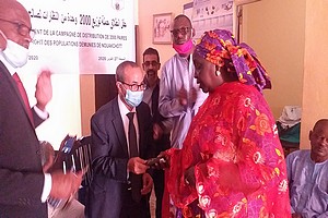 Opération de distribution de 2000 paires de lunettes au profit des populations démunies de Nouakchott