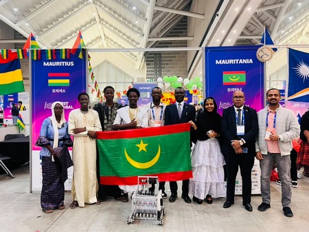 Cinq jeunes portent les couleurs de la Mauritanie au FIRST Global Challenge 2026 en Corée du Sud