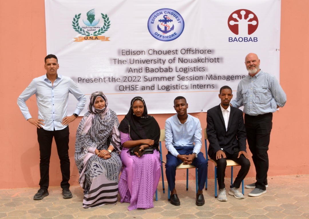Edison Chouest Offshore lance un programme de formation au profit des universitaires Mauritaniens