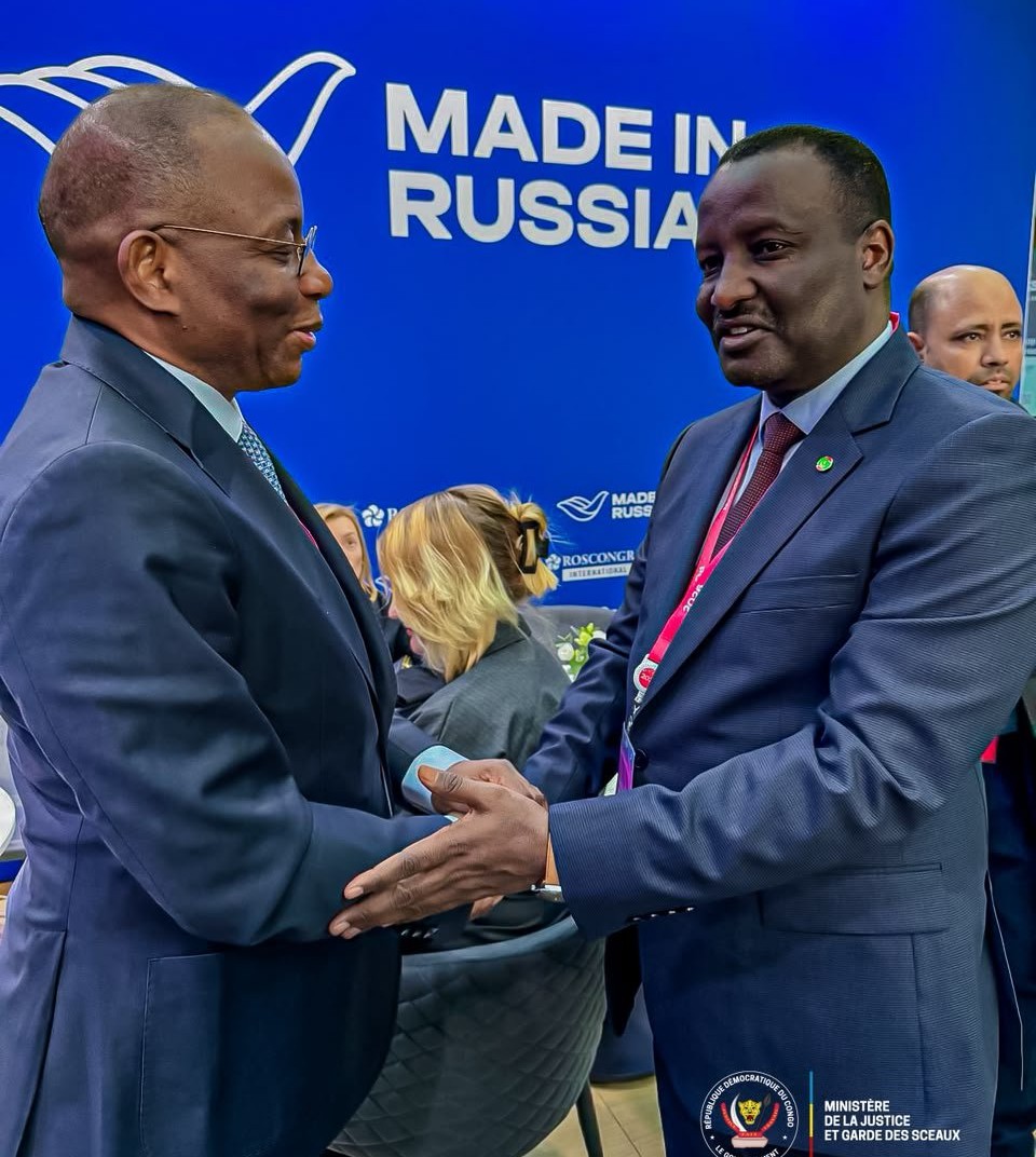 La coopération judiciaire RDC - Centrafrique – Mauritanie au centre des échanges à Moscou