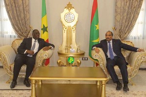 Arrivée du président Macky Sall à Nouakchott