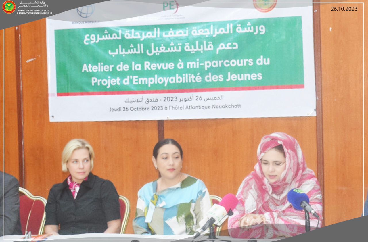 Atelier national de revue à mi-parcours du Projet d’Employabilité des Jeunes (PEJ) 