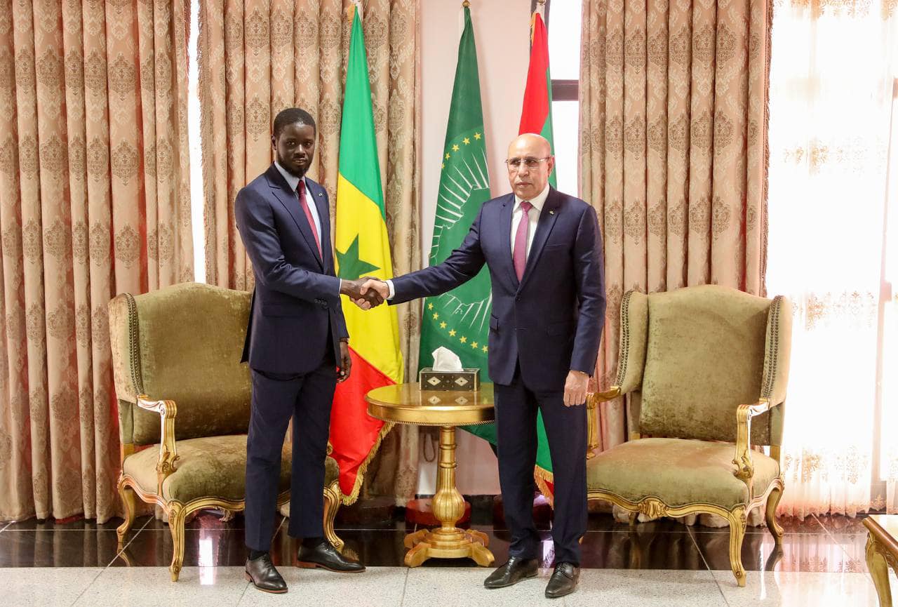 Mauritanie : Diomaye se réjouit de « larges convergences de vues avec El Ghazouani »