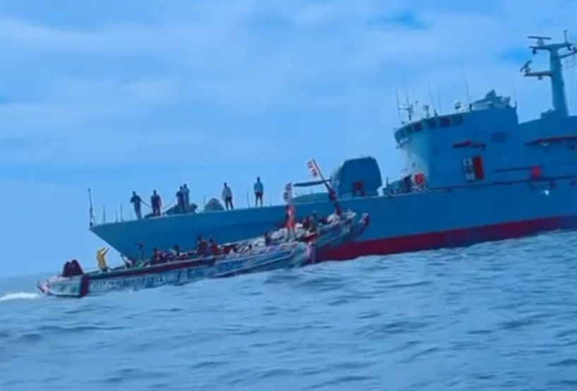 Lagouira : la Marine royale marocaine expulse des bateaux de pêche sénégalais et mauritaniens