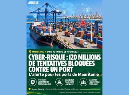 Alerte: Cyber-risque portuaire : l’alerte de Los Angeles interpelle le Port autonome de Nouakchott 
