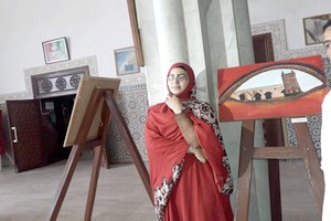 L’artiste plasticienne Sayda Mint Toueinsi brille au Centre Culturel Marocain [PhotoReportage]
