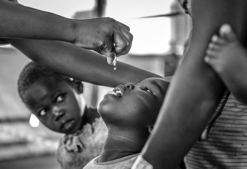 Une campagne de vaccination contre la polio débute ce dimanche dans les neuf moughataas de Nouakchott