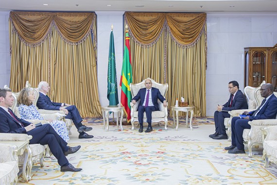 Sahara occidental : De Mistura reçu par le président mauritanien