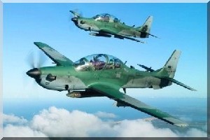 La Mauritanie réceptionne un avion militaire du constructeur brésilien Embraer. 