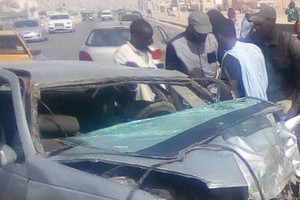 Axe Nouakchott-Aéroport : Un véhicule écrase une dame et blesse sa fille