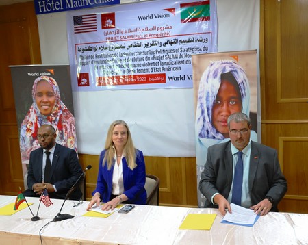 Lutte contre l’extrémisme violent : World Vision Mauritanie présente les résultats du projet « Salam » aux Ministères et aux partenaires